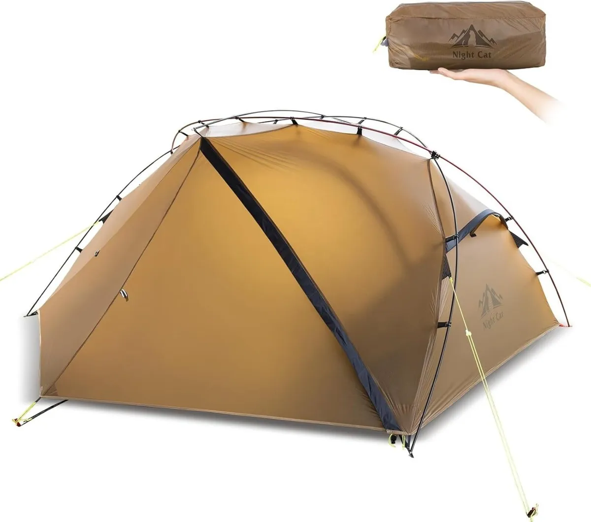 1 2 Man Tent Ultralight: Backpacking Person - Image 1