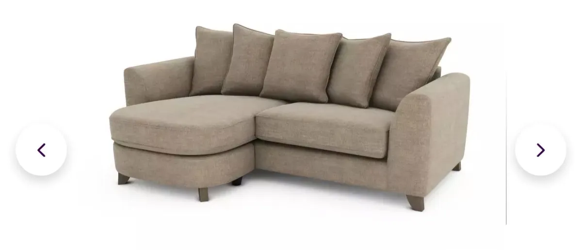 DFS 4 Seater Darley Sofa - Image 1