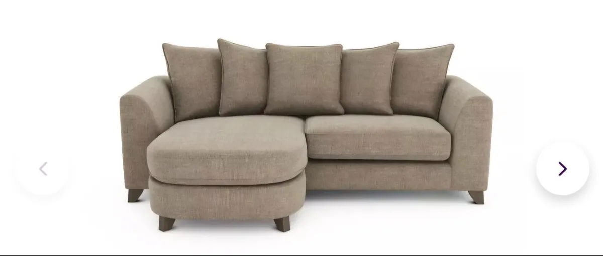 DFS 4 Seater Darley Sofa - Image 2