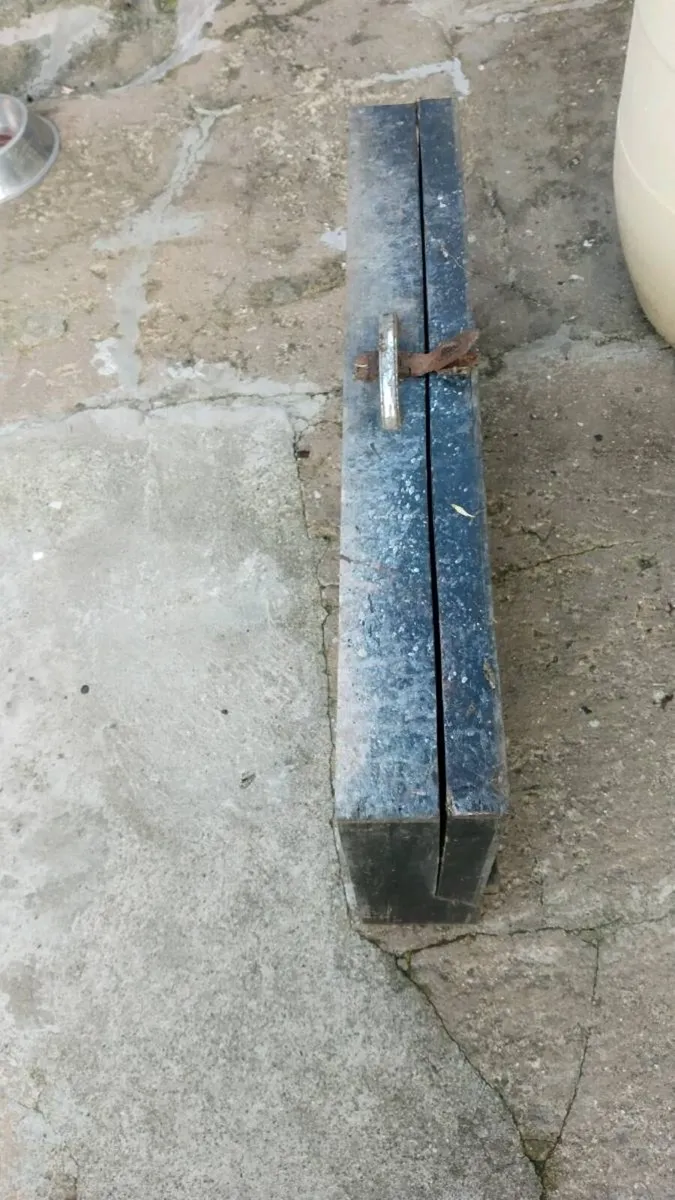 Vintage Carpenters wooden tool box - Image 4