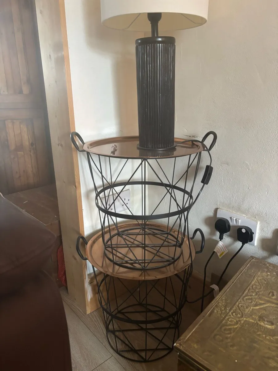 Copper black log baskets - Image 2