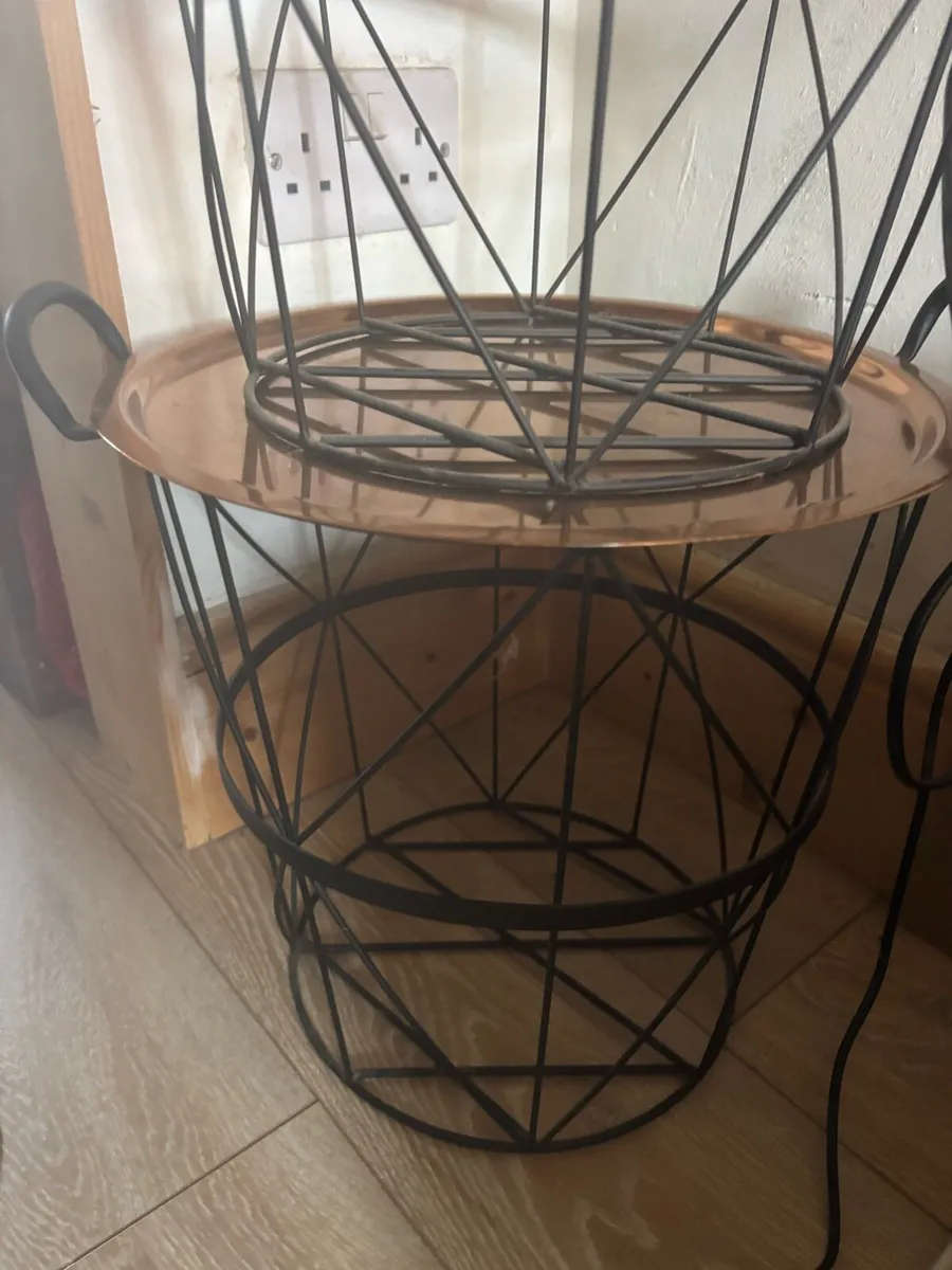 Copper black log baskets - Image 3