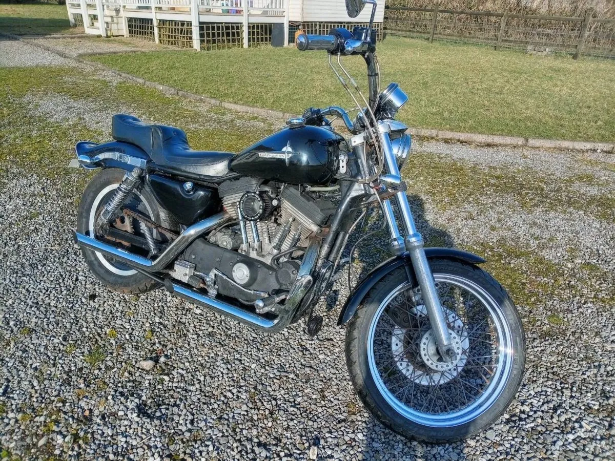 89 Harley Sportster 883 evo - Image 1
