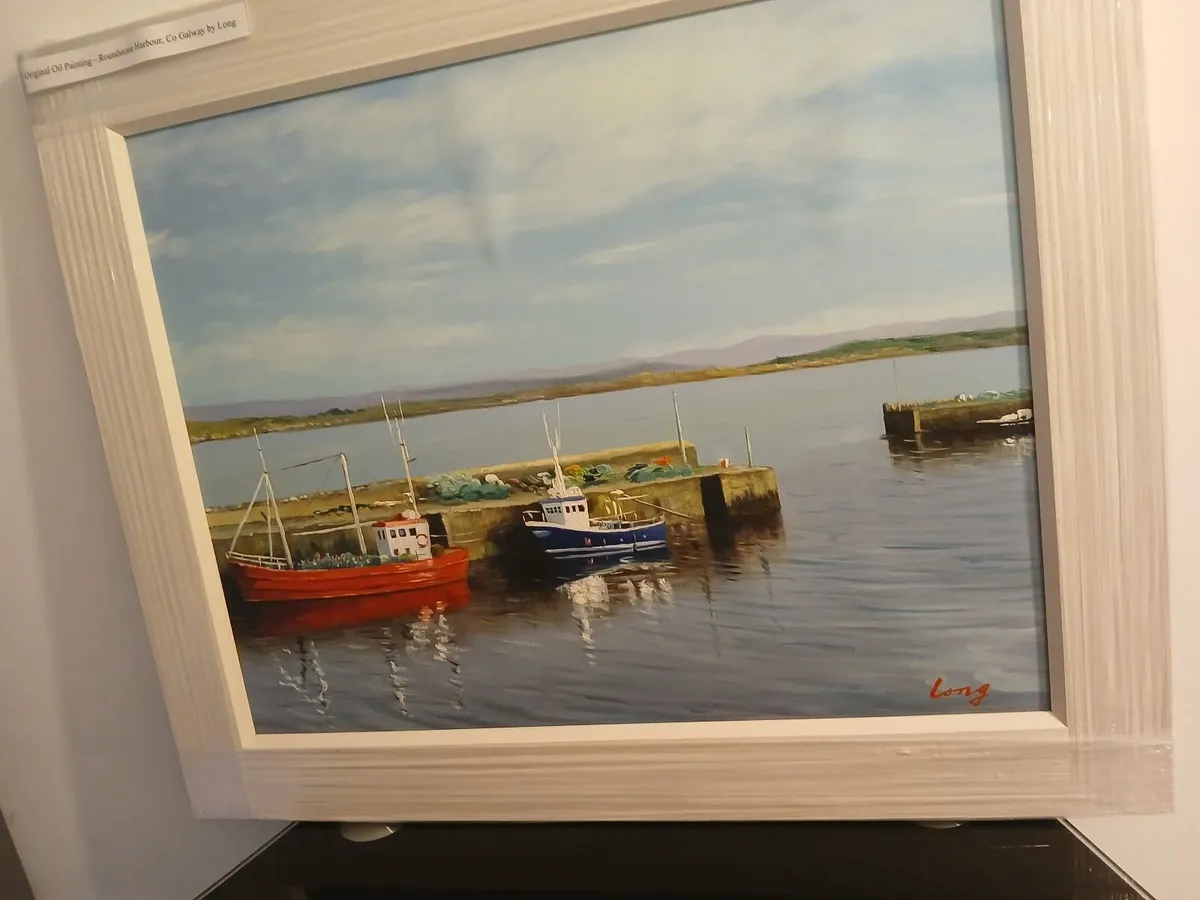Painting  🖼  roundstone harbour connamara - Image 2