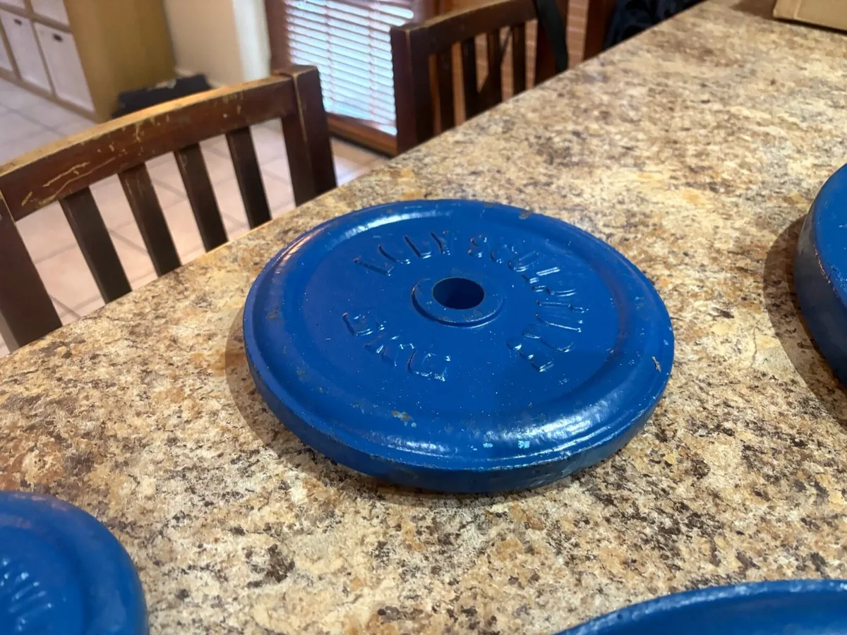 METAL WEIGHT PLATES, 22KG,20KG,6KG,2KG - Image 4