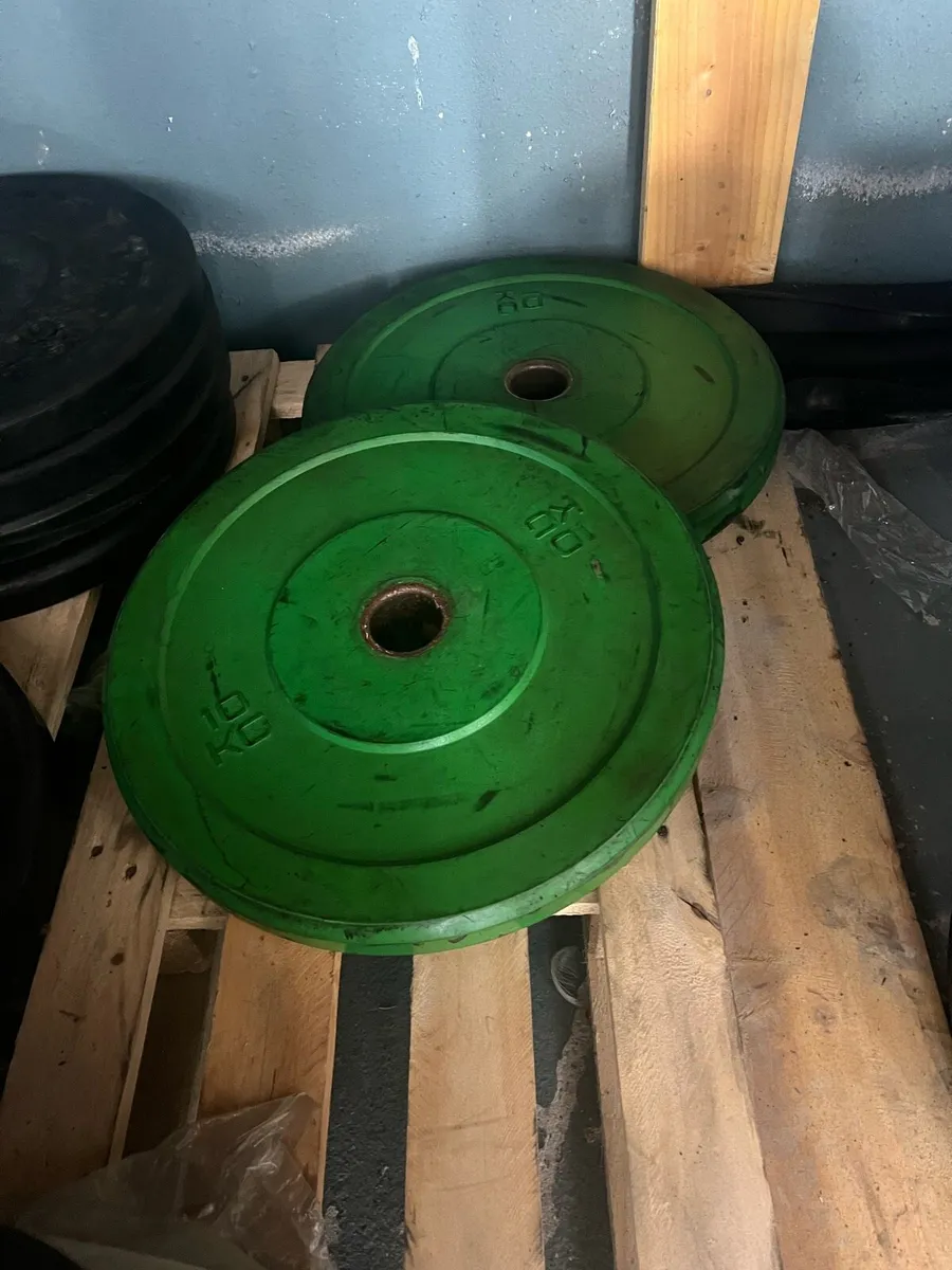 Bumper plates last few left - Image 2