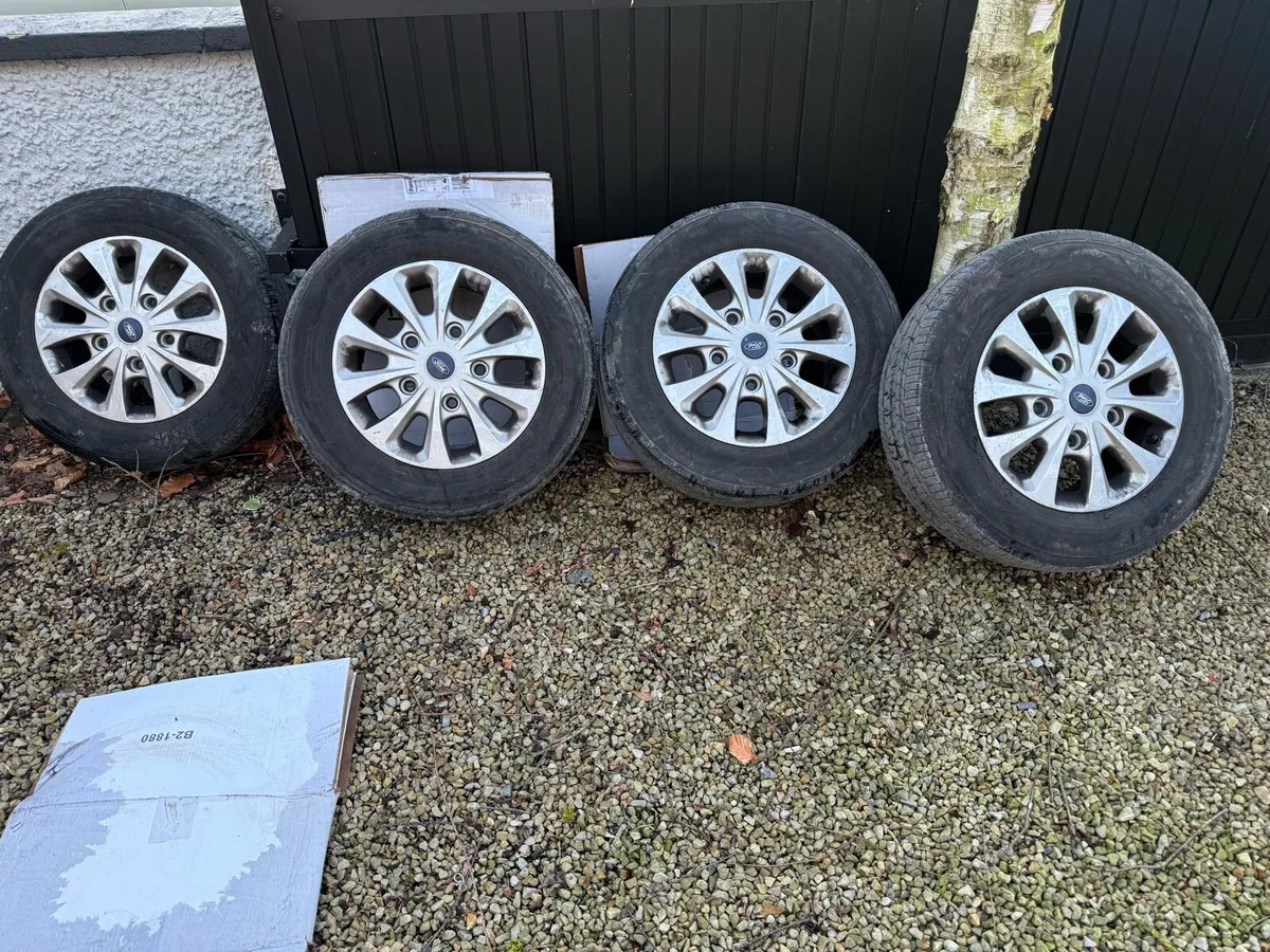 Original Ford Transit alloys - Image 1