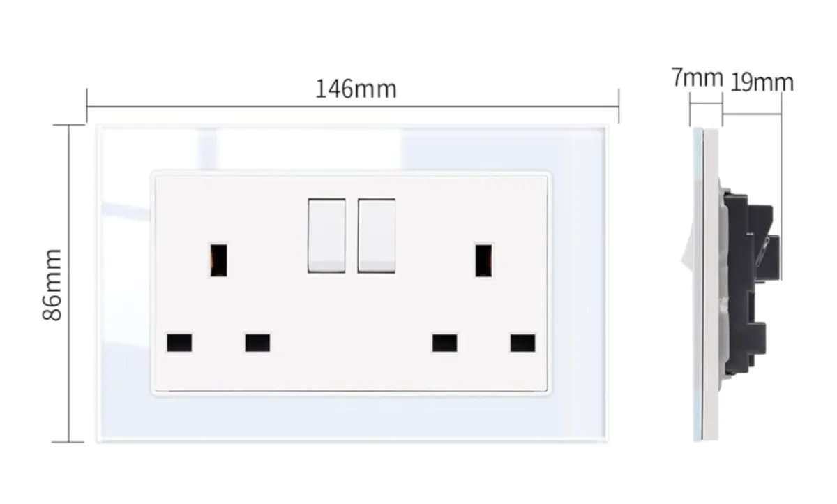 2pk double switched socket - Image 3