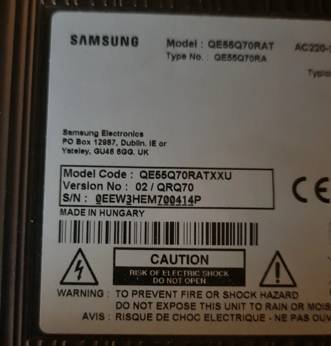 Samsung Qled 55" Smart tv 2019 - Image 4