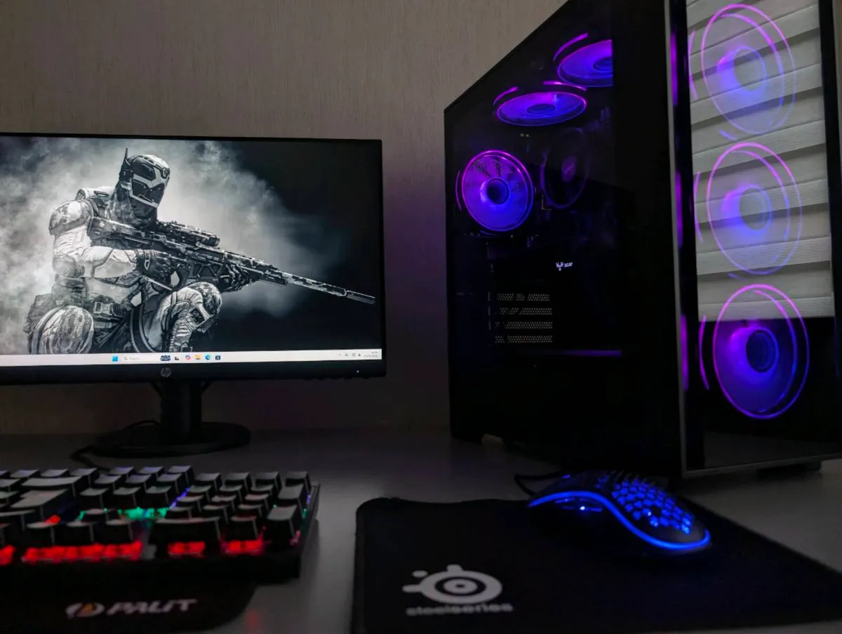 Full Setup AMD Ryzen Gaming PC | 5 3600X | 16GB Ra - Image 3