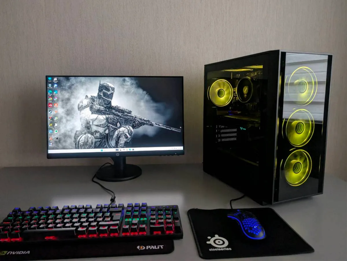 Full Setup AMD Ryzen Gaming PC | 5 3600X | 16GB Ra - Image 4