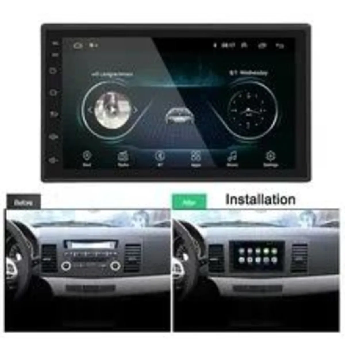 7-Inch Android 8.0 2 DIN Car Multimedia Radio - Image 3