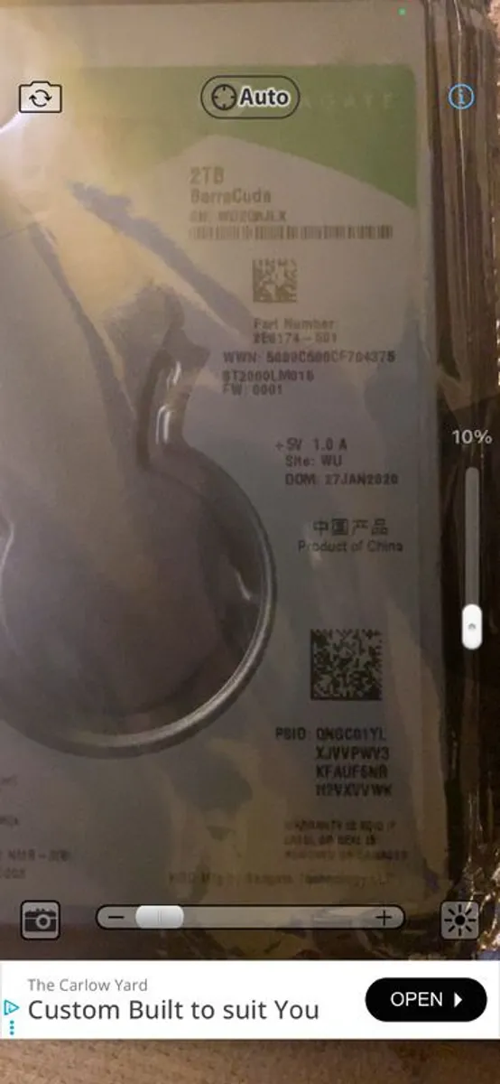 Seagate Barracuda ST2000LM010 2TB 2.5in HDD, Brand New, Factory Sealed, 5400RPM - Image 1