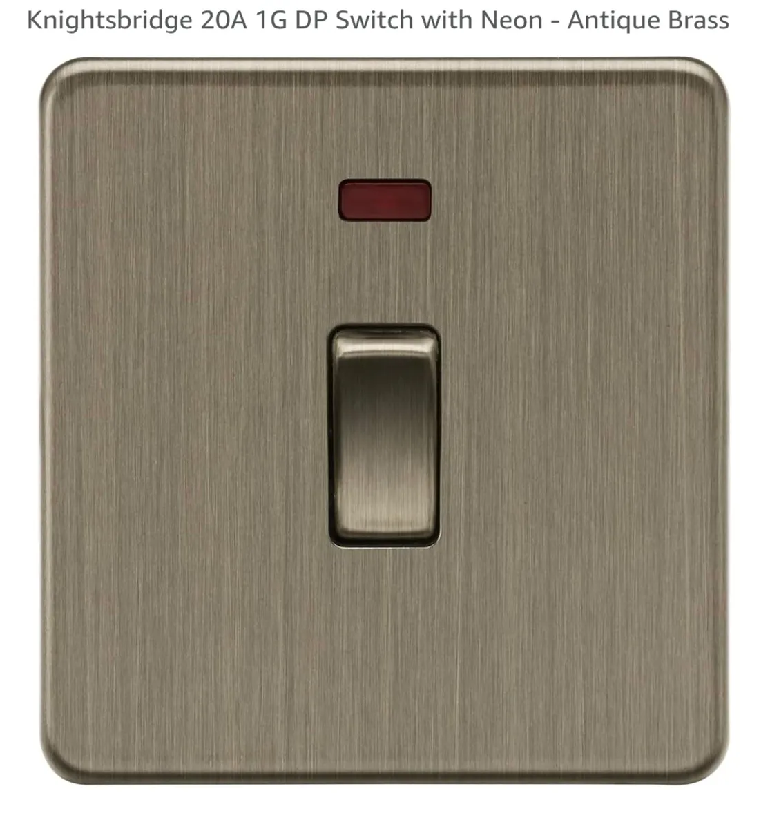 5 pcs Knightsbridge 1G switch with neon - Image 1