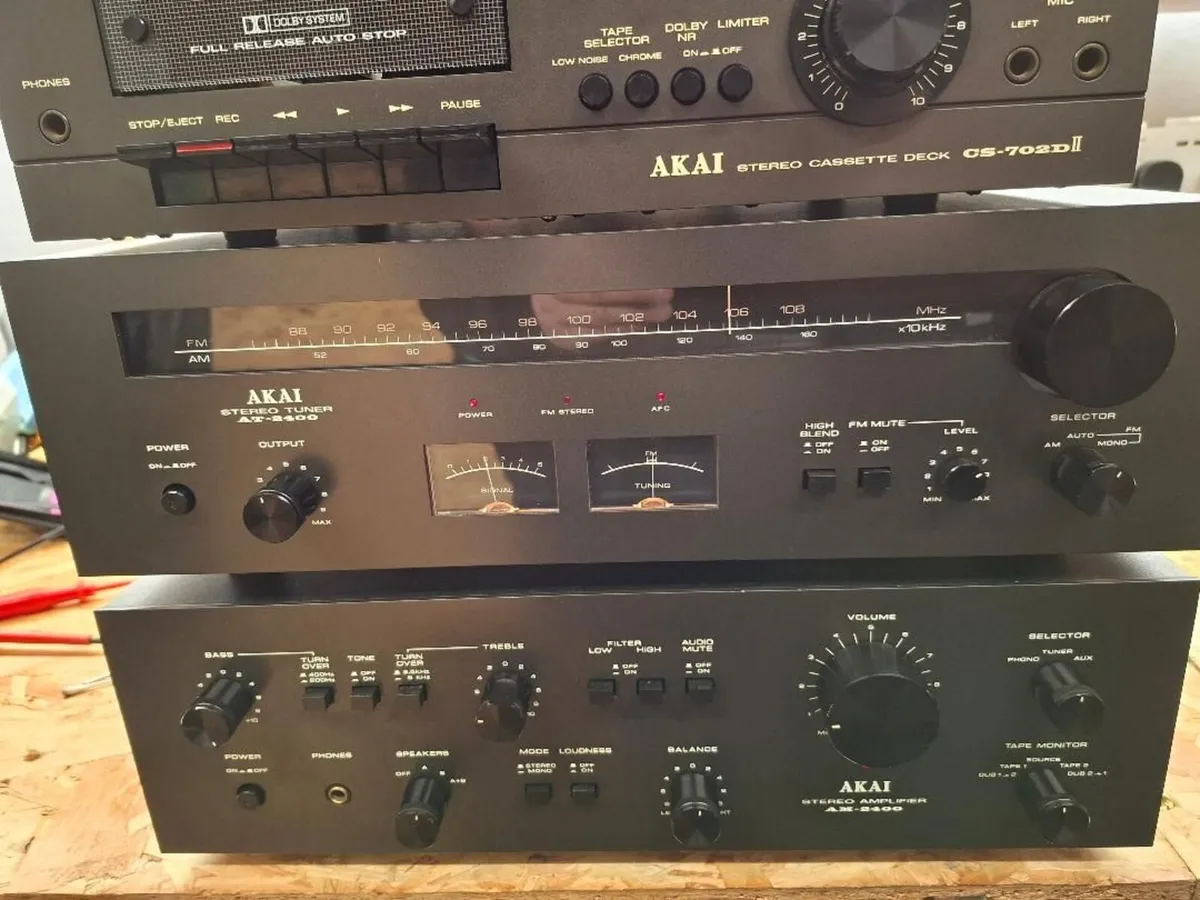 Akai 1970's Hi Fi system Excellent condition - Image 3