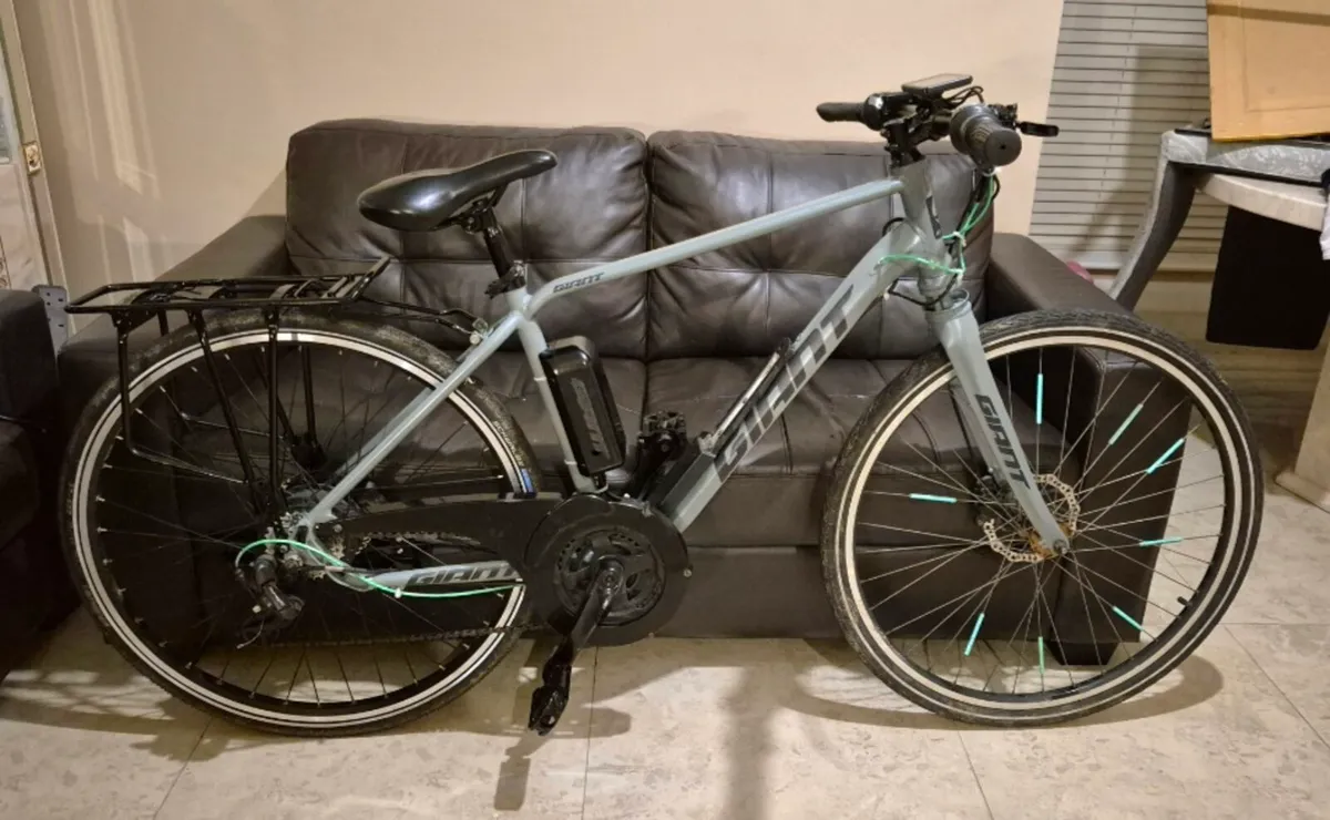 ADULTS GIANT 29 INCH 1000W ELECTRIC CRUISER BIKE N - Image 4