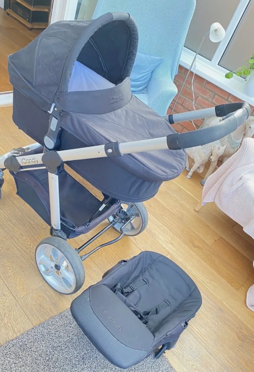 ICandy Apple 2 Pear push pram & carry cot - Image 2