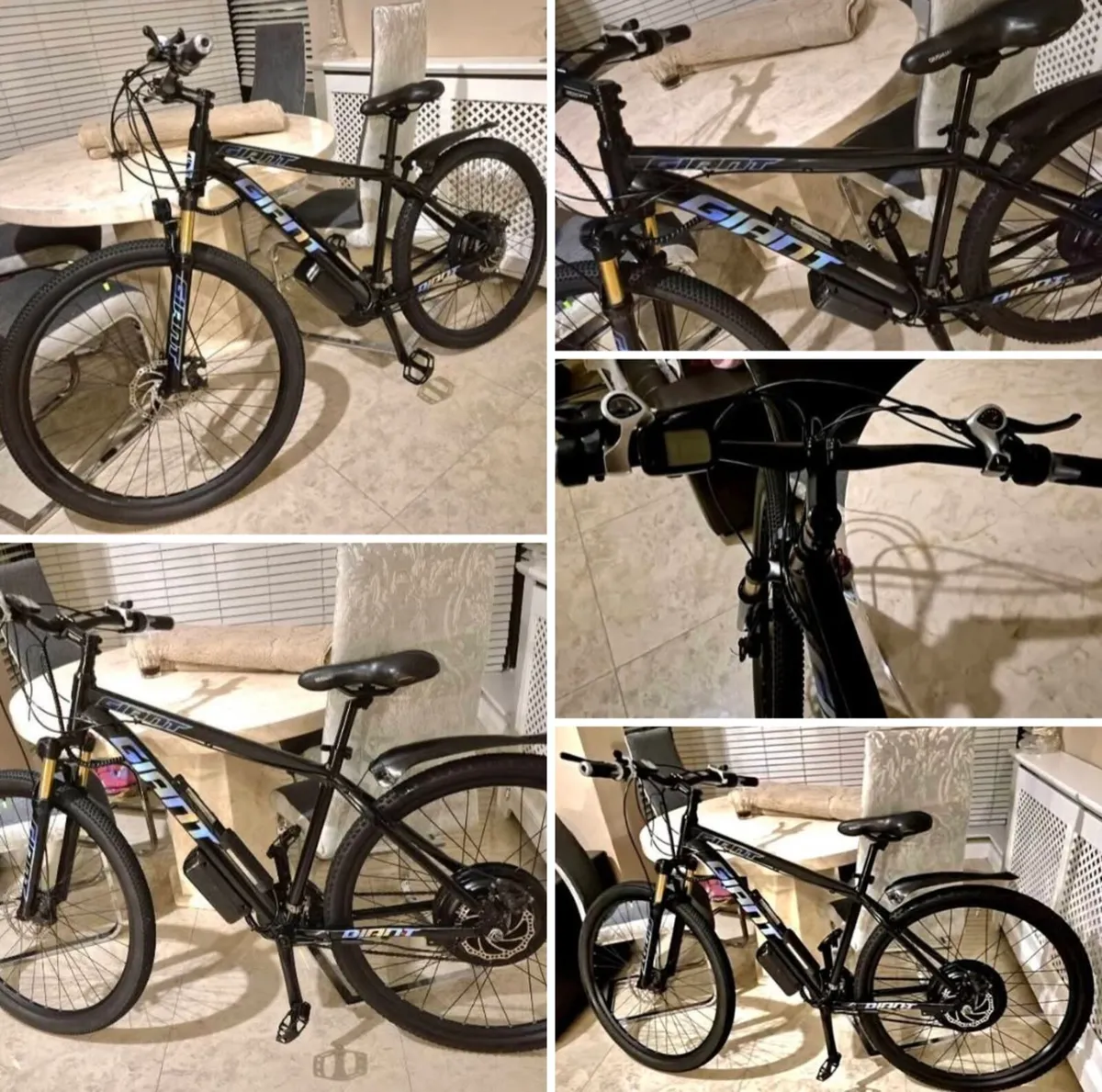 ADULTS GIANT 29 INCH 1000W ELECTRIC CRUISER BIKE N - Image 1