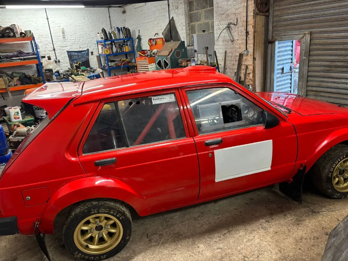 Toyota Starlet 1982 rallycar - Image 1