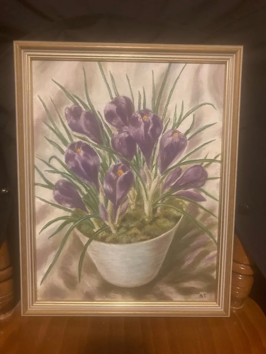 Oil painting free postage - Image 1