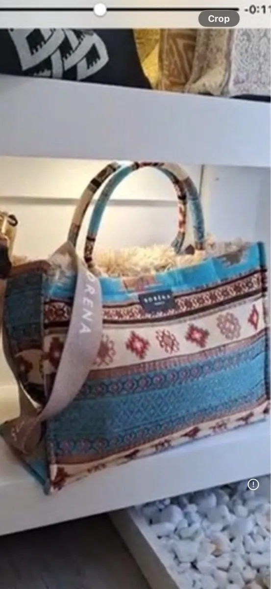 Greece hand made bag brand knee never used - Image 2