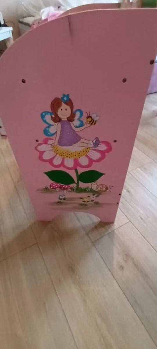 Fairy Dressing Table / Desk, Chair and Stool to match - Image 3