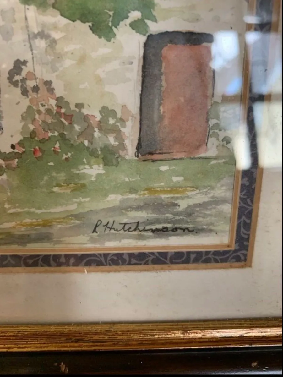 Vintage watercolour - Image 2