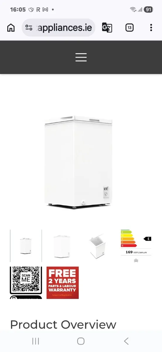 Chest Freezer - Image 1