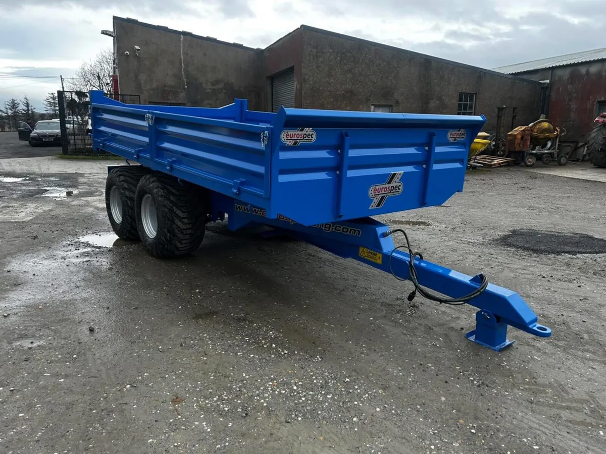Eurospec 13’ x 7’ 6” Tipping Trailer - Image 2