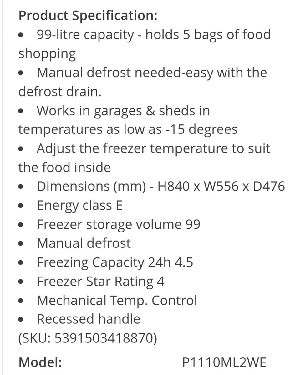 Chest Freezer - Image 4