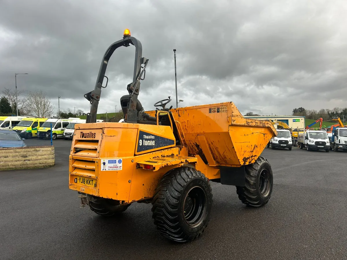 2018 Thwaites 9 Ton Dumper 1850Hrs - MULLANS - Image 3