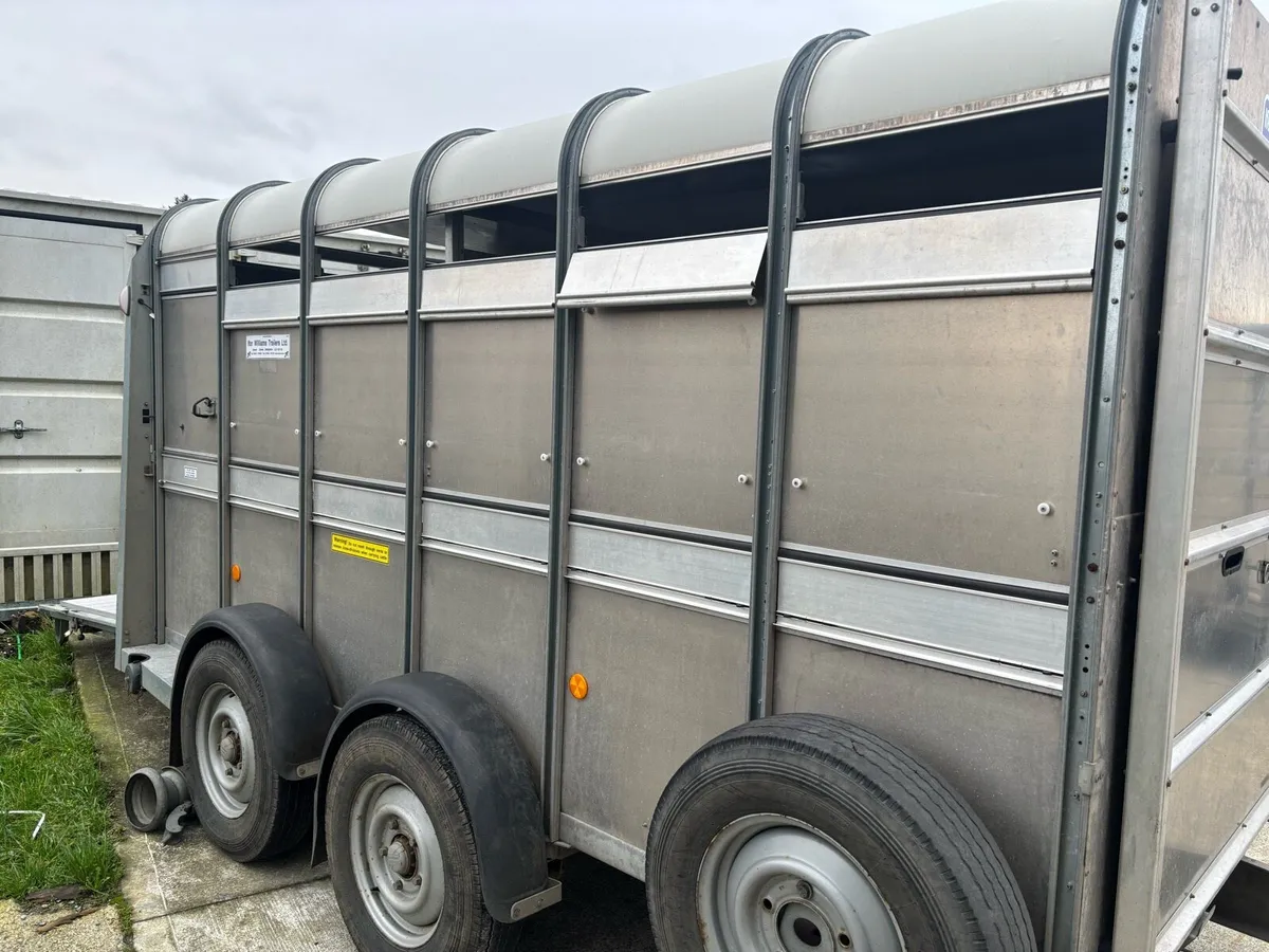 12x6 Ifor Williams with decks choice of 2 - Image 2