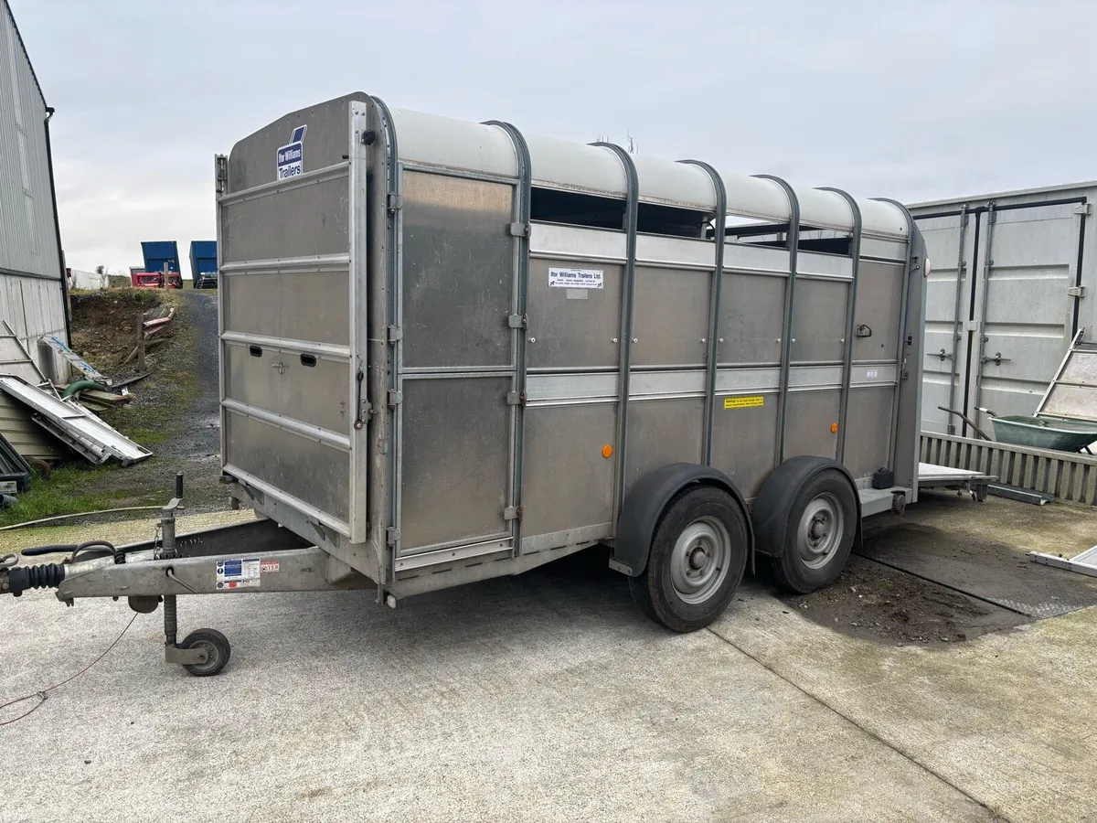12x6 Ifor Williams with decks choice of 2 - Image 1