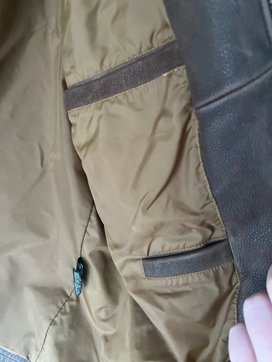 Vintage Men’s leather jacket - Image 4