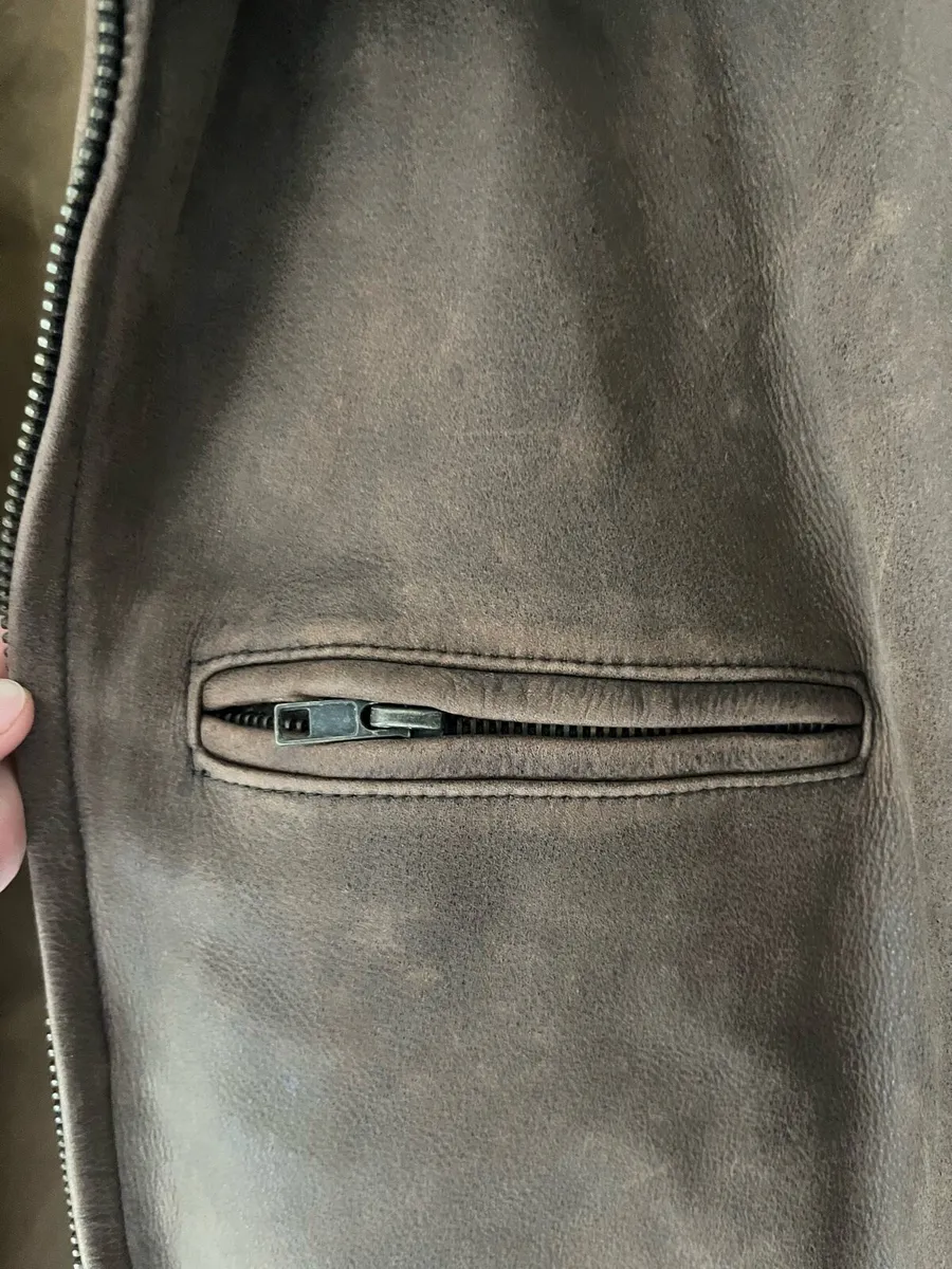 Vintage Men’s leather jacket - Image 3