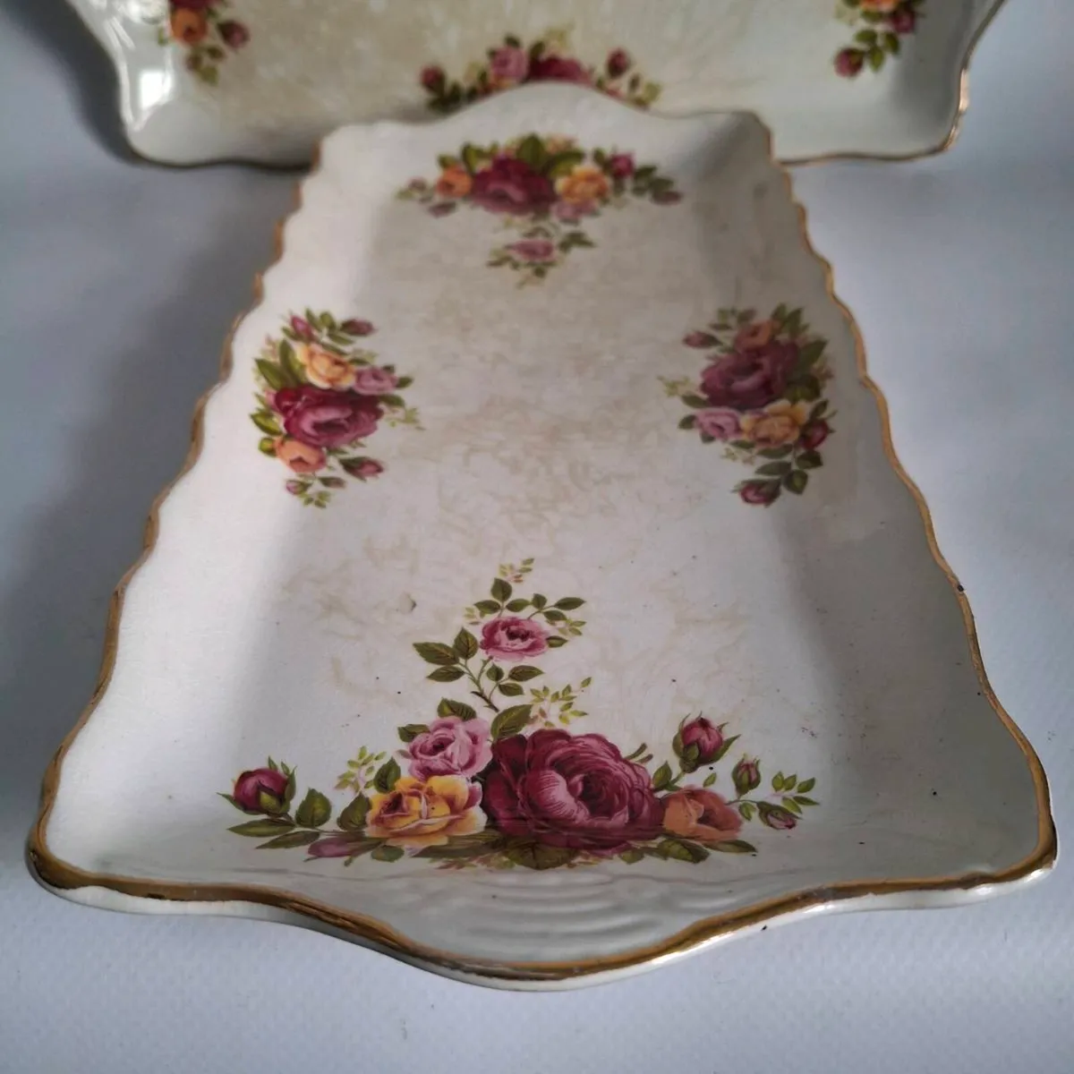 Old Foley Sandwich Plates - Image 2