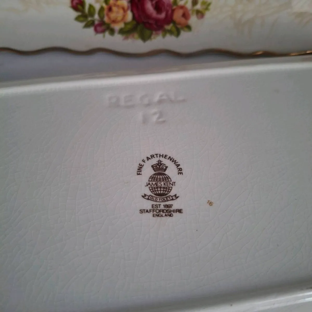 Old Foley Sandwich Plates - Image 4