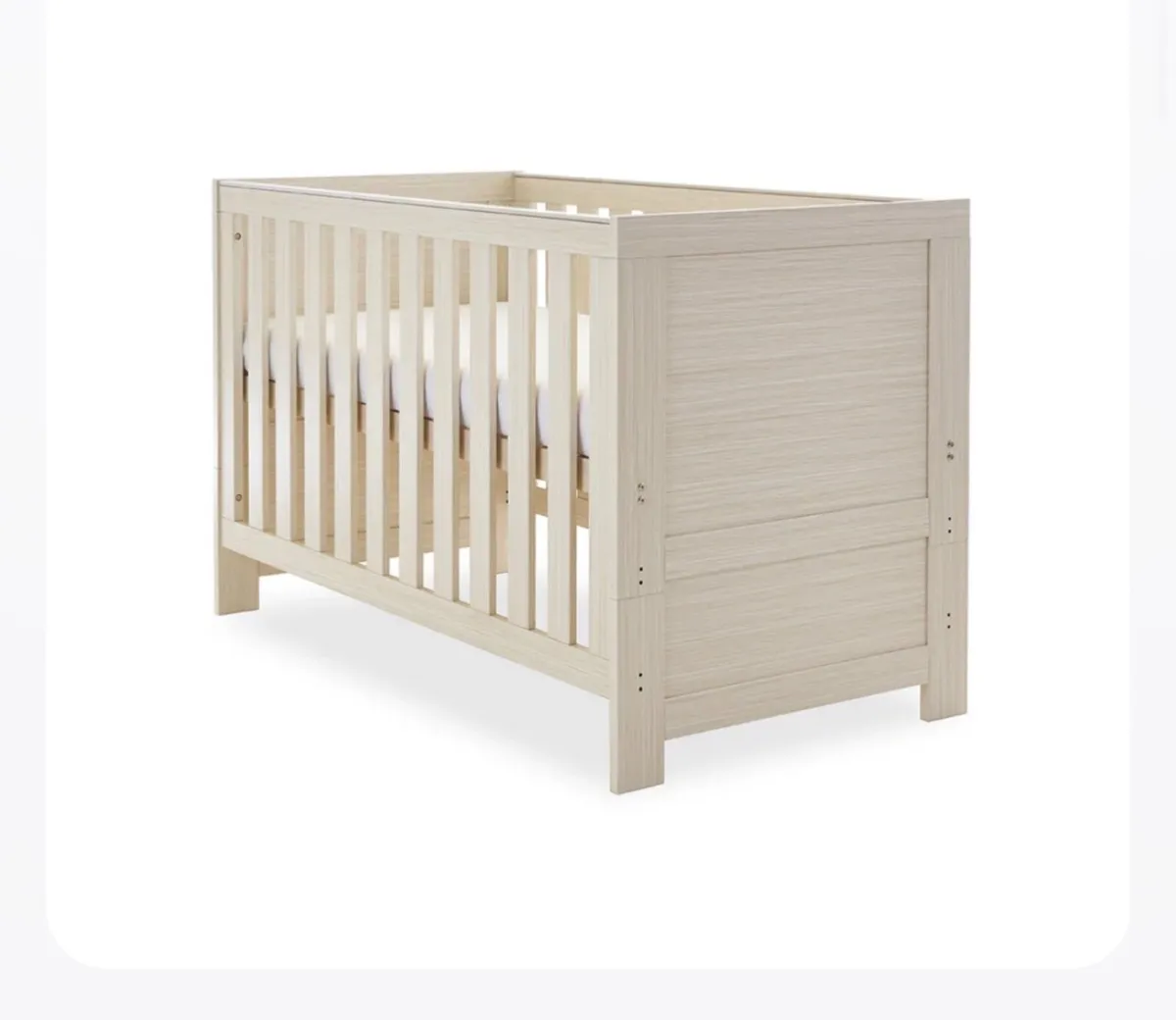 Cot bed - Obaby Nika Grey - Image 3