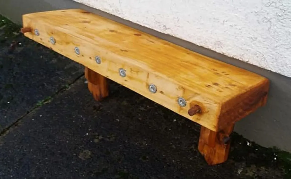 Country Chunky Floating Shelf - Image 1