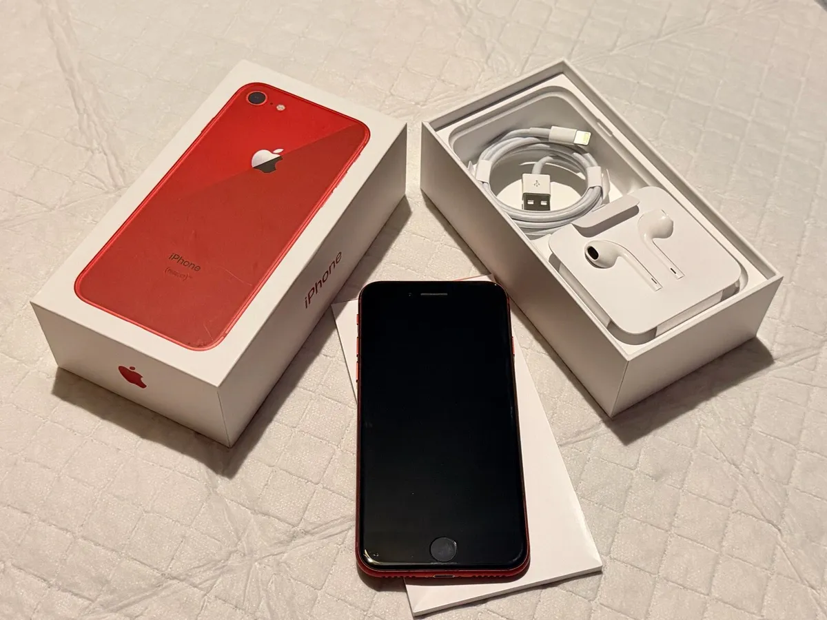 iPhone 8 (PRODUCT) Red – 256GB - Image 1