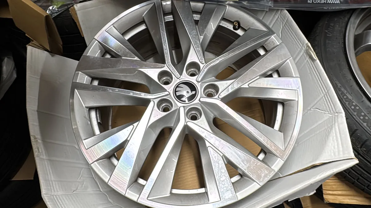 18” genuine Skoda 5x112 rims only