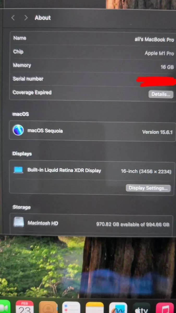 Macbook Pro 16 M1 Pro - Image 2