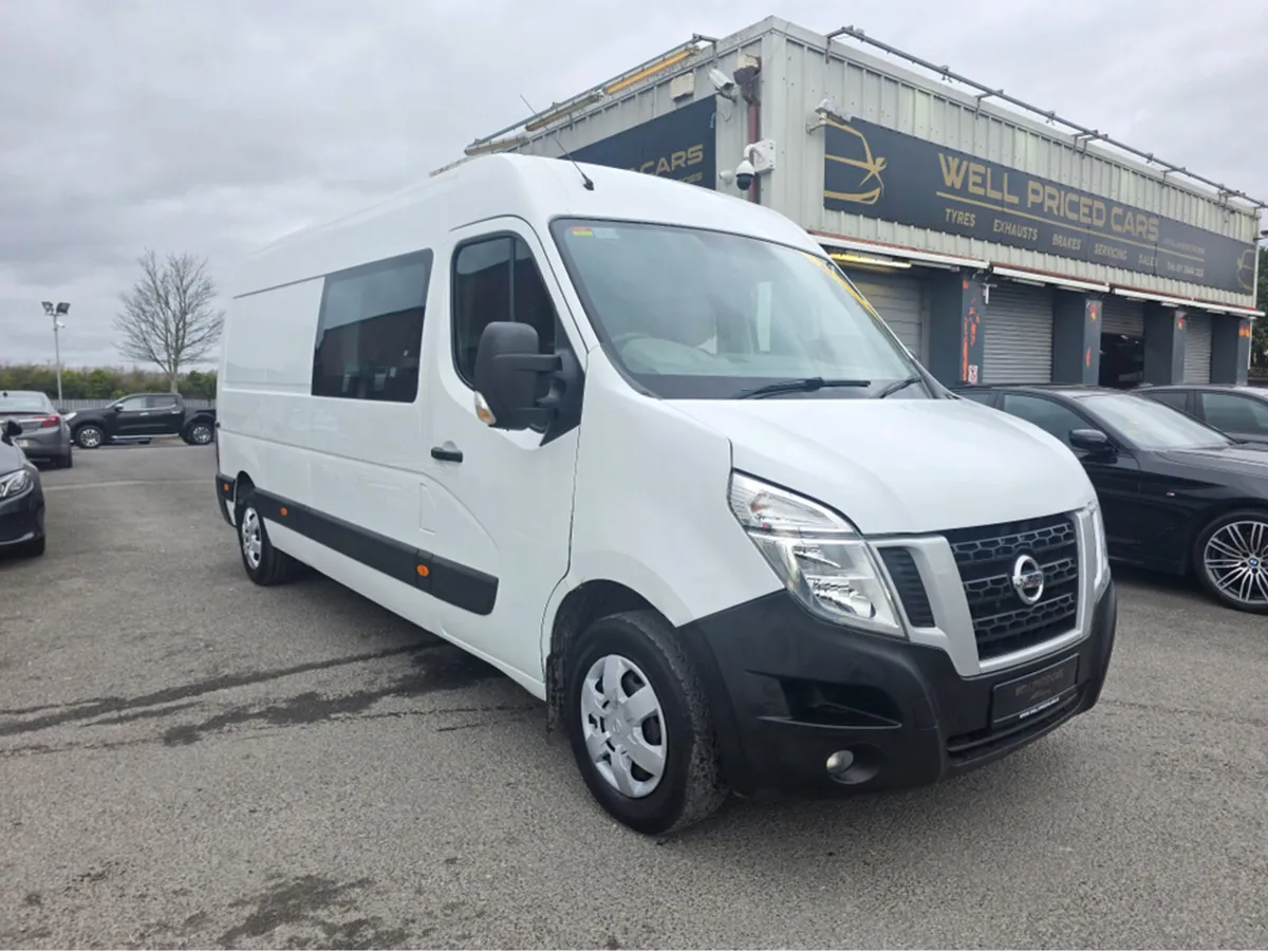 Nissan NV400 L3 H2 FWD 125 CREWCAB 6 SEATS - Image 1