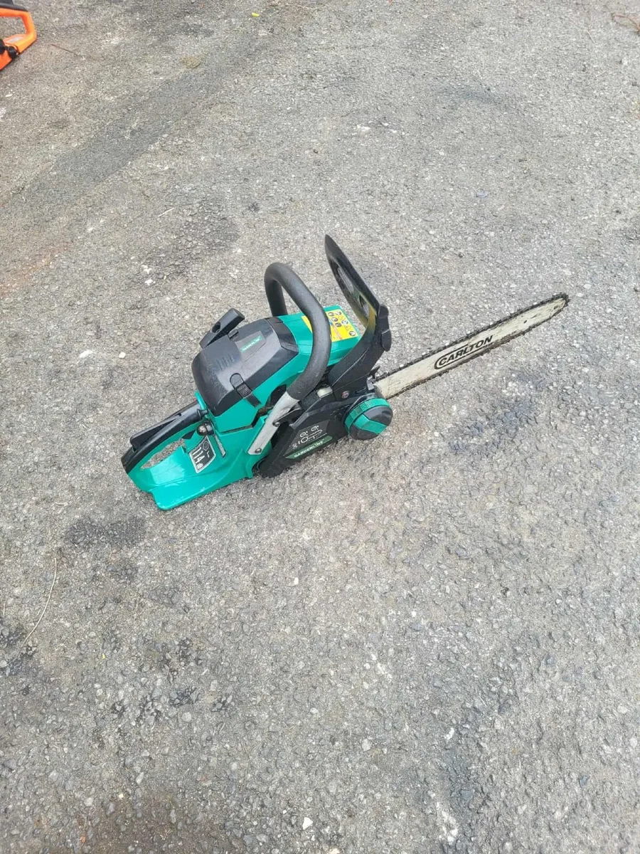 2016 gardenline 41cc chainsaws running 💯 - Image 2
