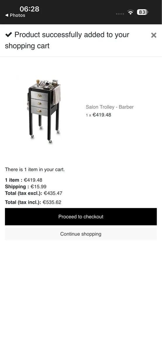 Hairdressing Trolley - Image 4