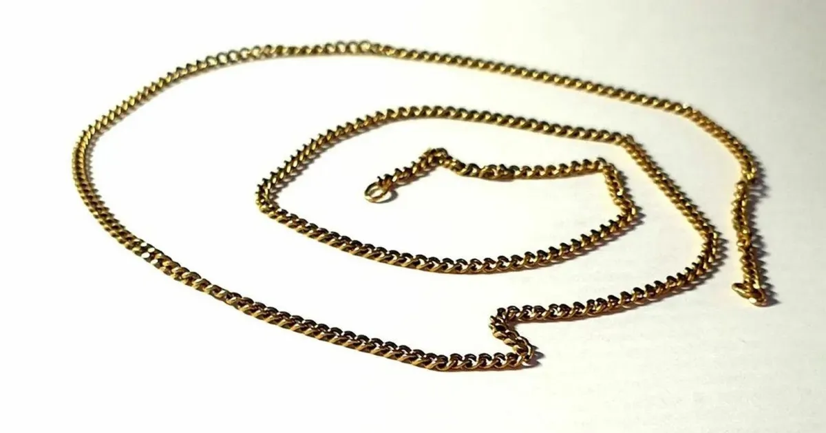 Vintage Hallmarked 9ct Gold 22" Chain - Image 4