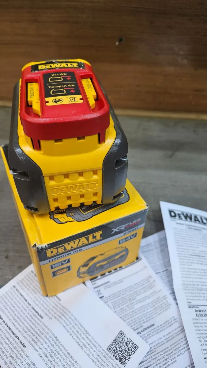Dewalt flexvolt 54v 9ah battery - Image 2