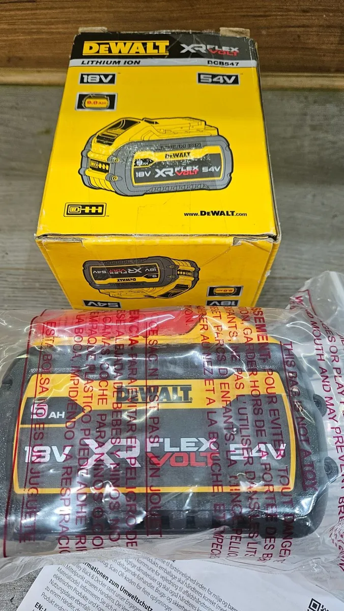 Dewalt flexvolt 54v 9ah battery - Image 4