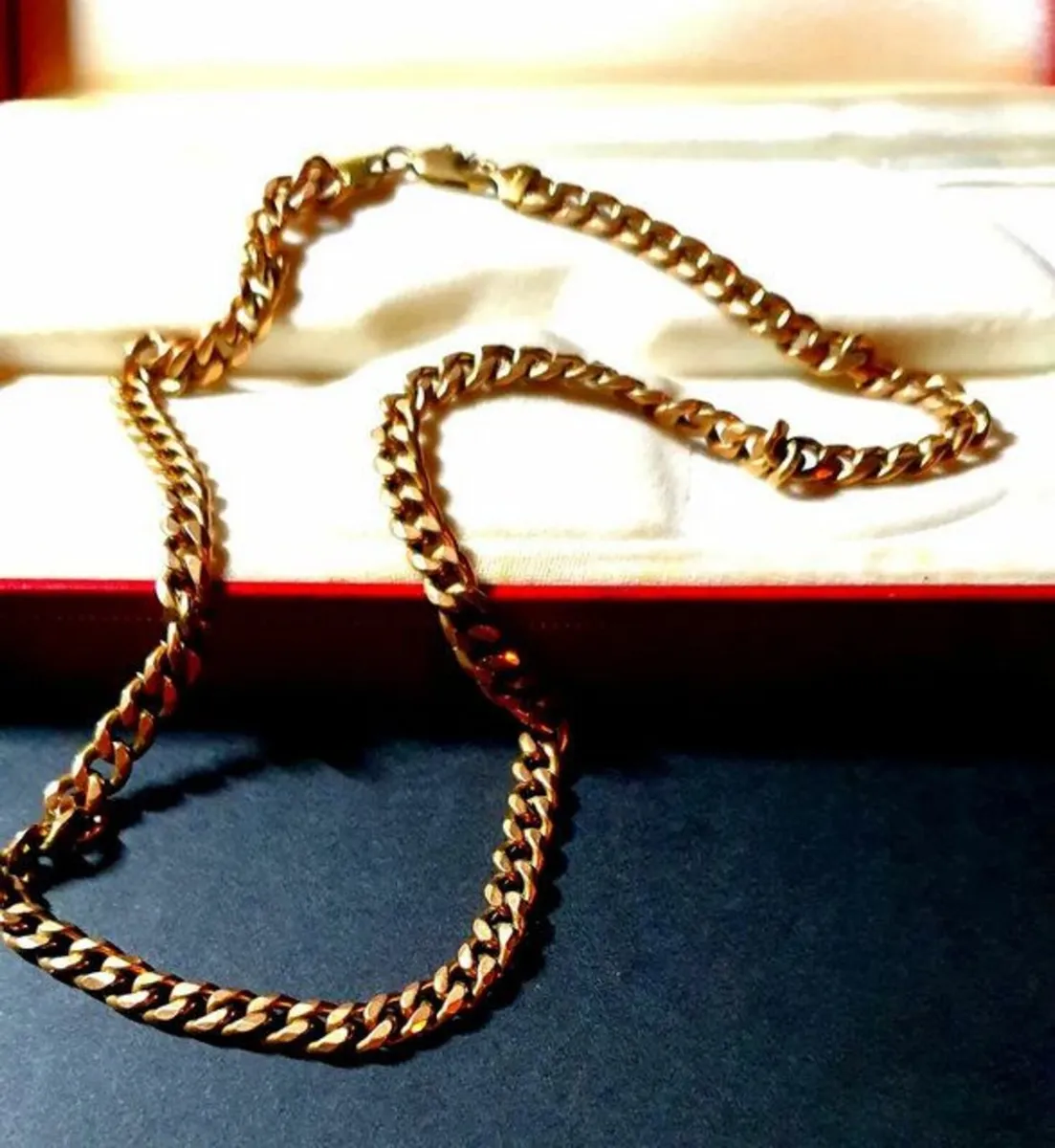 Vintage Hallmarked 20" Unisex Neckchain - Image 2