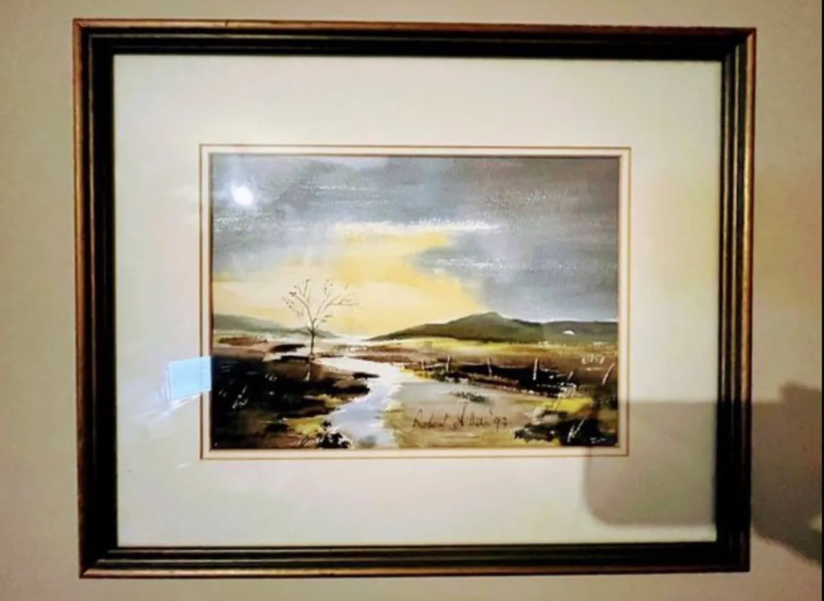 Original watercolour Donegal Dawn by Robert Allen - Image 1